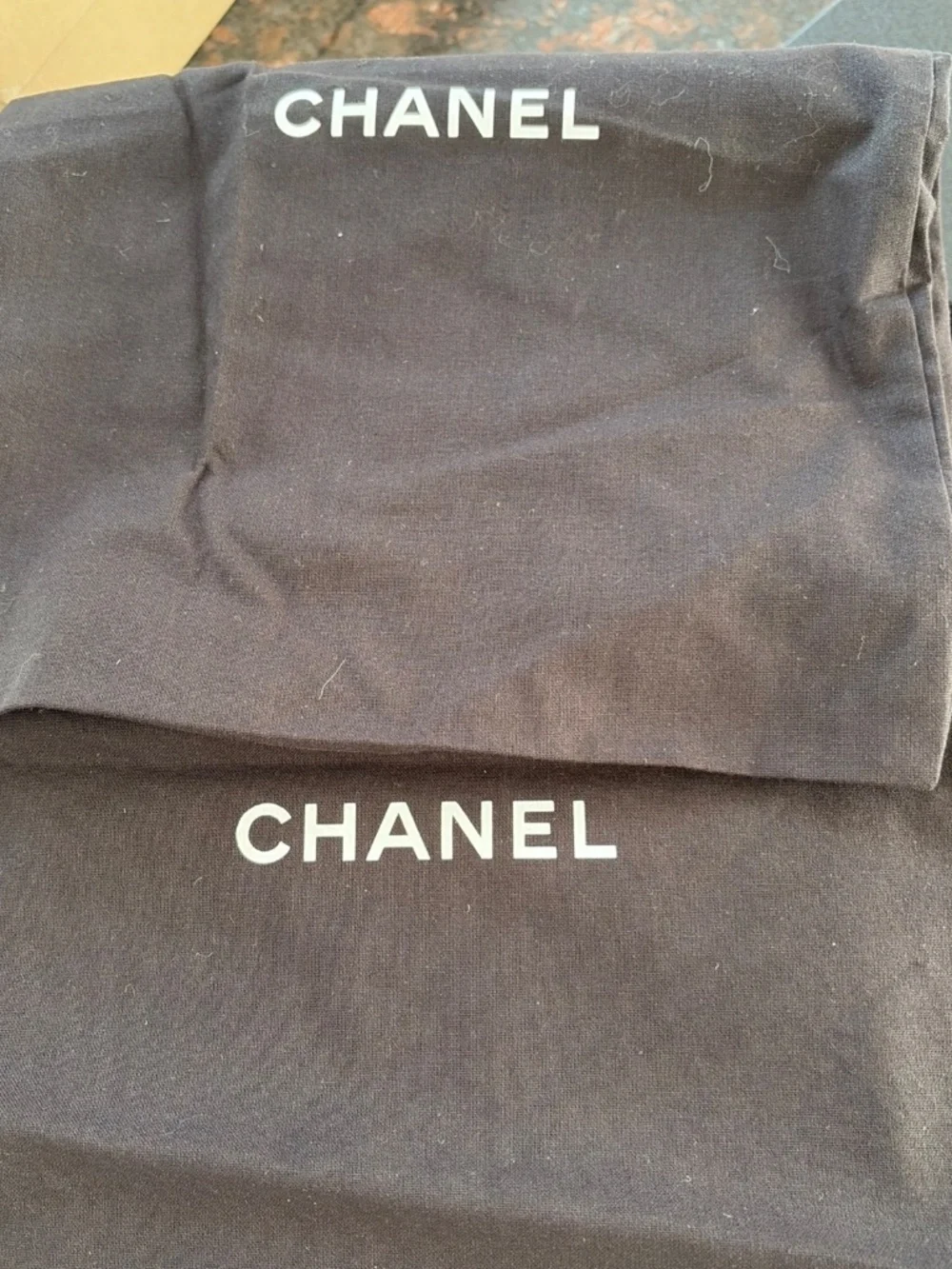 Chanel CC Logo Mesh Espadrilles Black White Size 38 G34673 Box Receipt